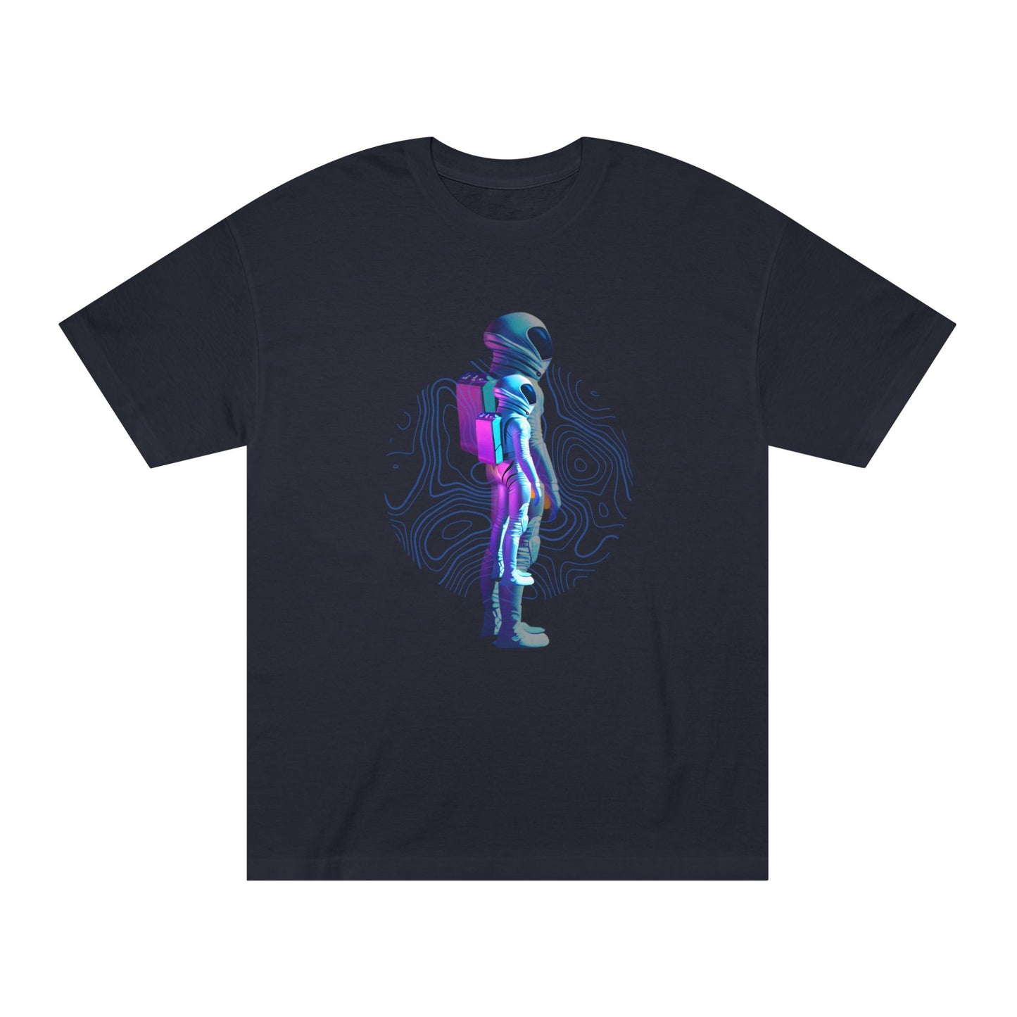 Cosmic Drifter – Psychedelic Astronaut Tee for the Space-Tripped Soul