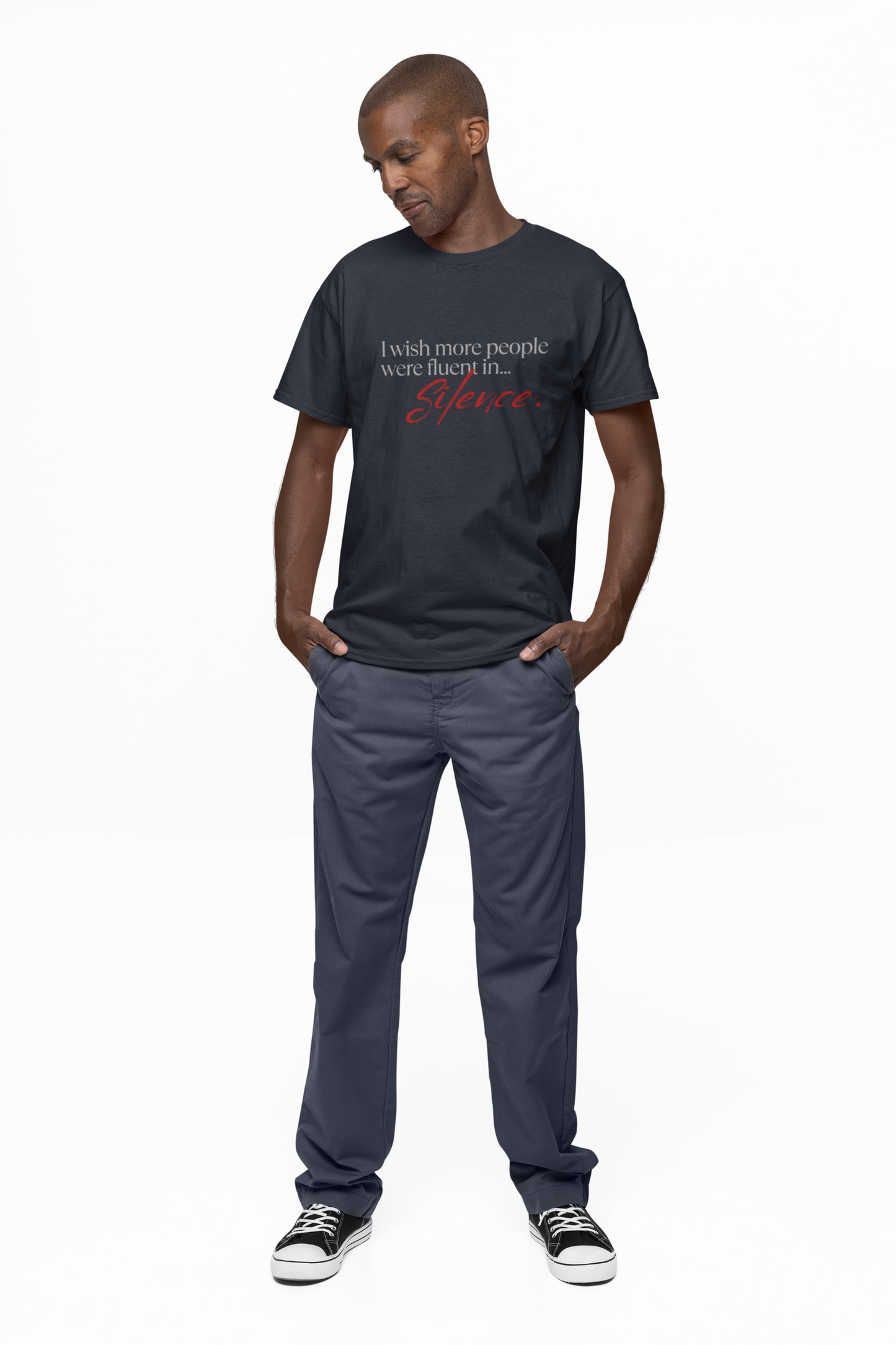 Fluent in Silence – Tee for the Peace-Seeker