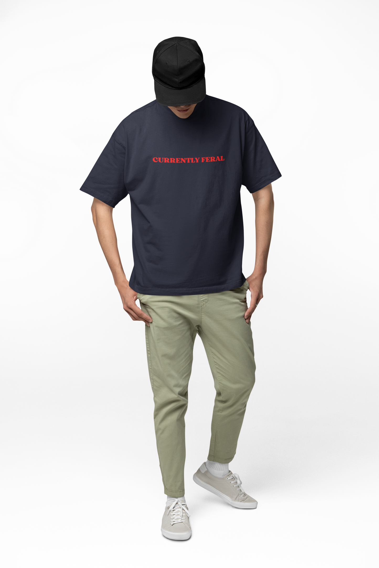 Currently Feral – Tee for the Socially Unstable & Thriving