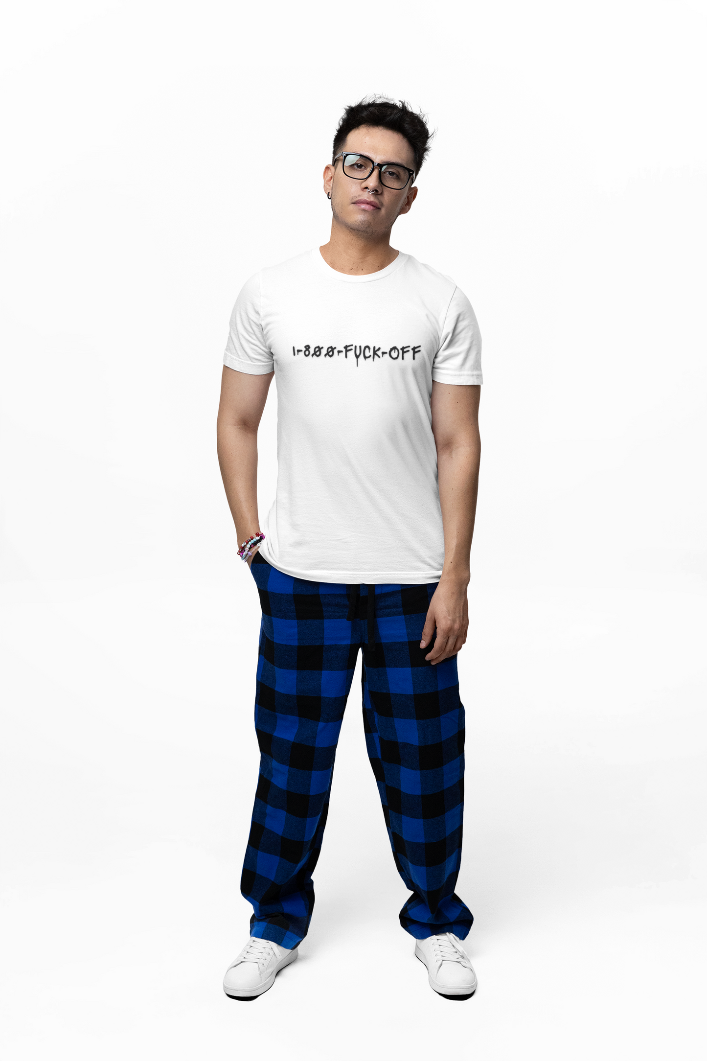 1-800-FUCK-OFF – Matching Statement Tee for the Unbothered Human