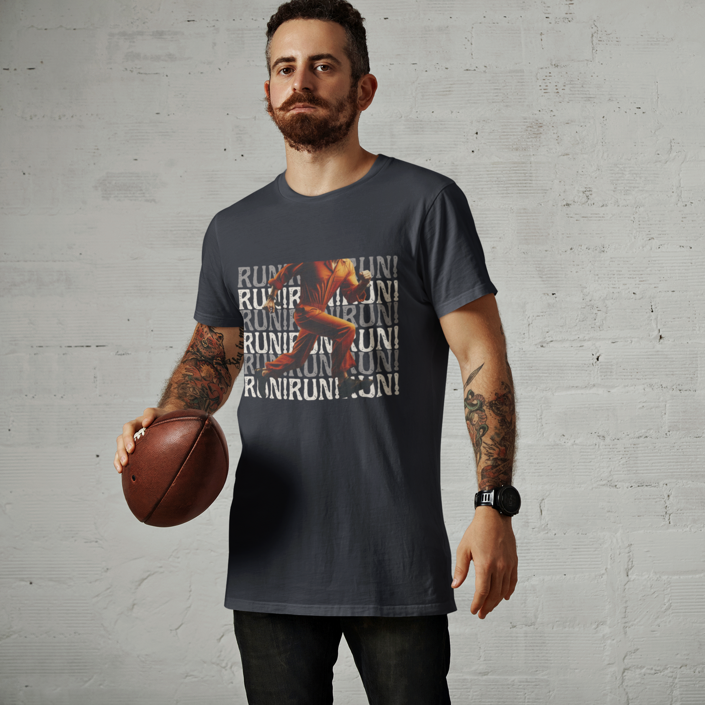 RUN! – Felon on the Loose Tee (Human Edition)