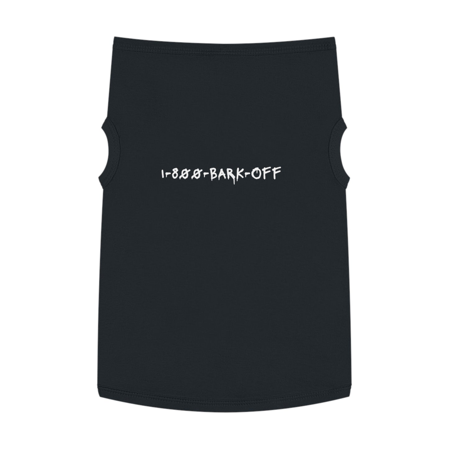 1-800-BARK-OFF – Matching Pet Tank for the Sassy Sidekick (in Black)