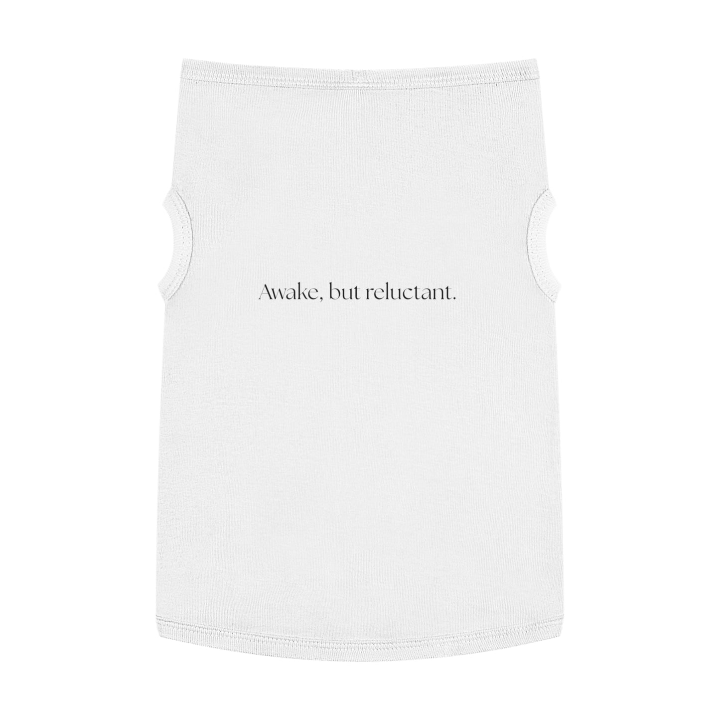 Awake, But Reluctant – Matching Pet Tank for the Barely Motivated