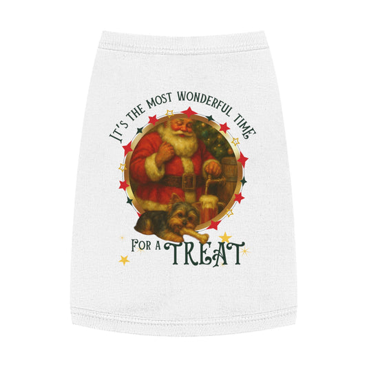 Most Wonderful Time for a Treat – Tee for the Snack-Season Pup