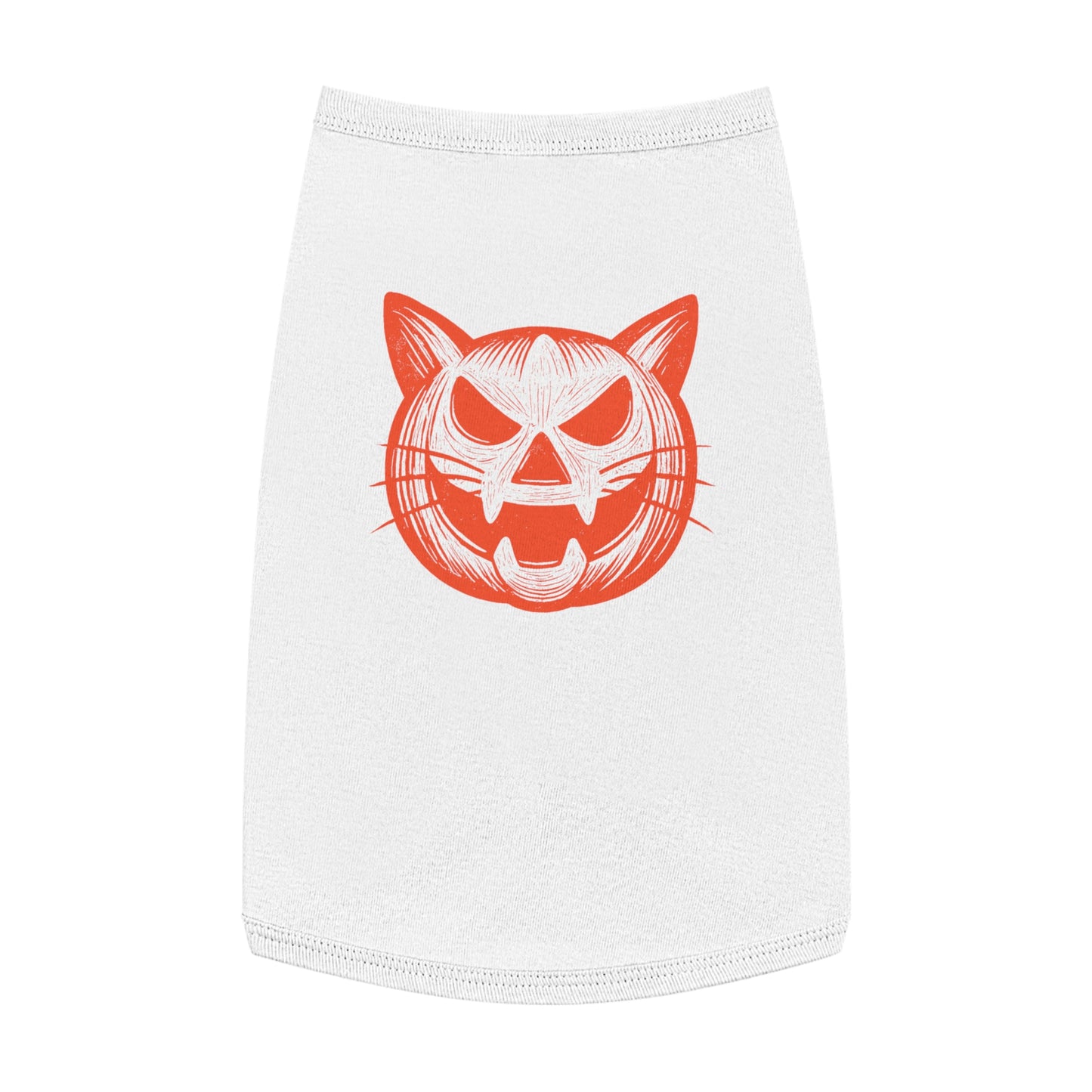Pumpkin Purrs – Tee for the Feline Jack-o’-Lantern