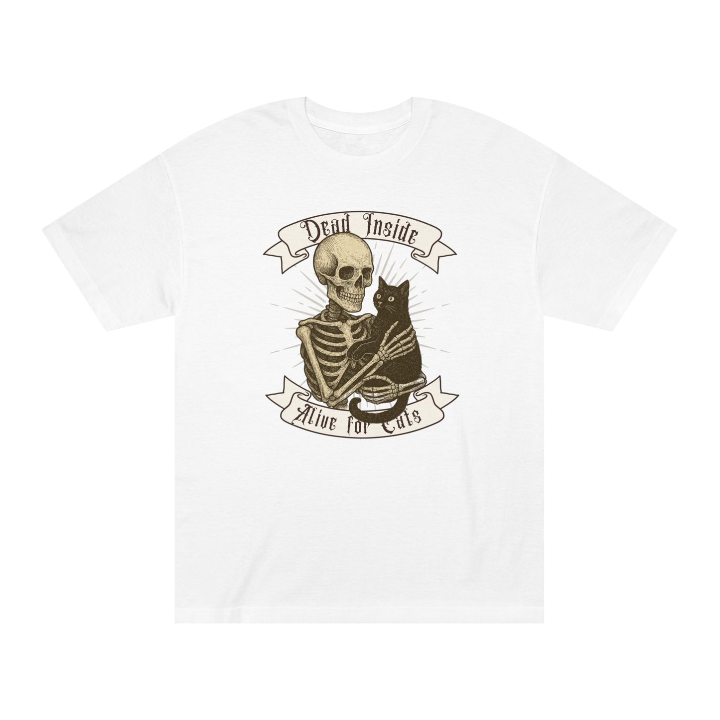 Dead Inside – Tee for the Cat-Obsessed and Unapologetic