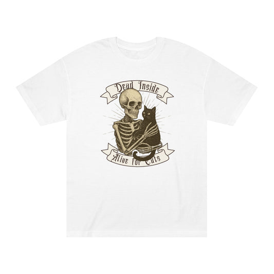 Dead Inside – Tee for the Cat-Obsessed and Unapologetic
