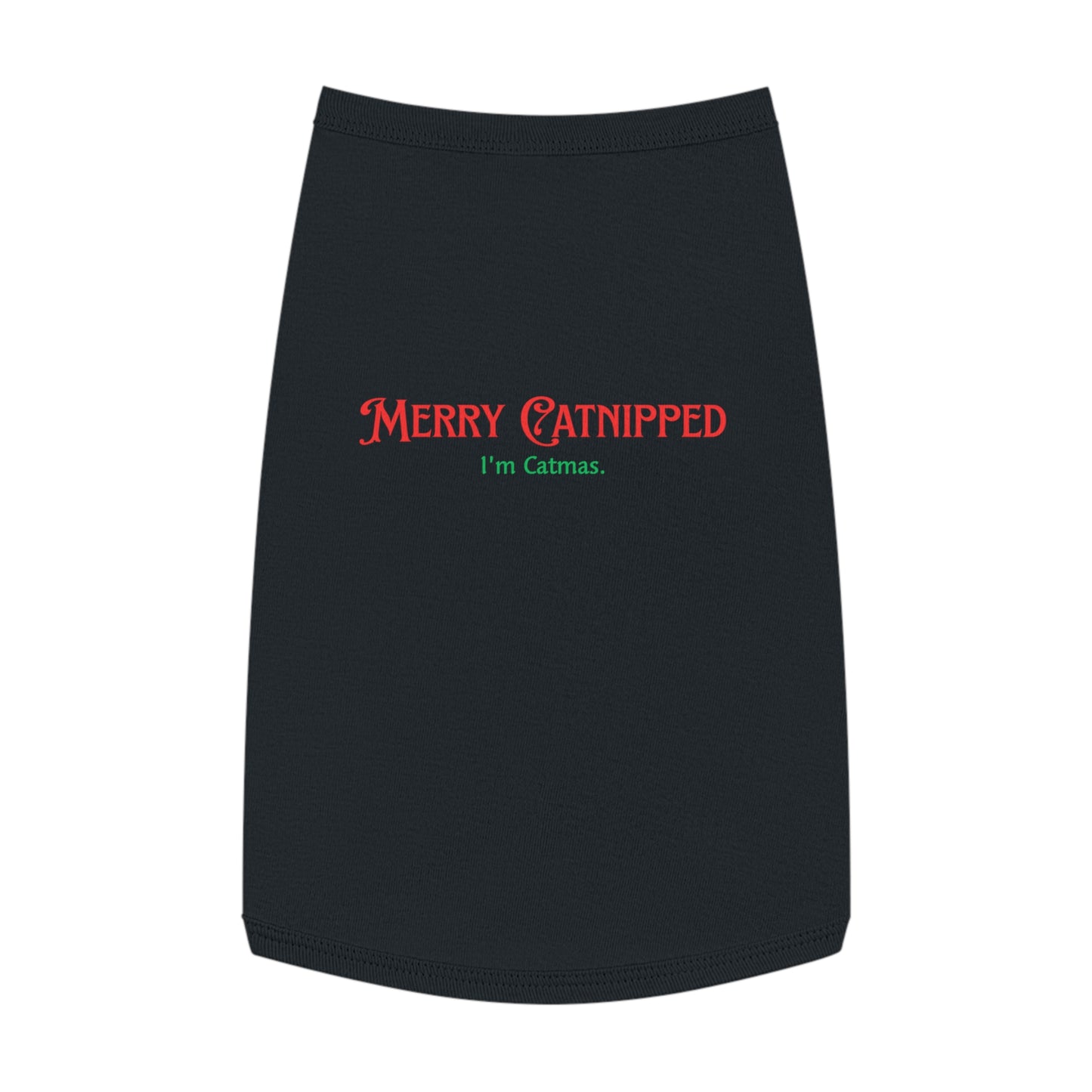 Merry Catnipped – Tee for the Festively Feral Feline