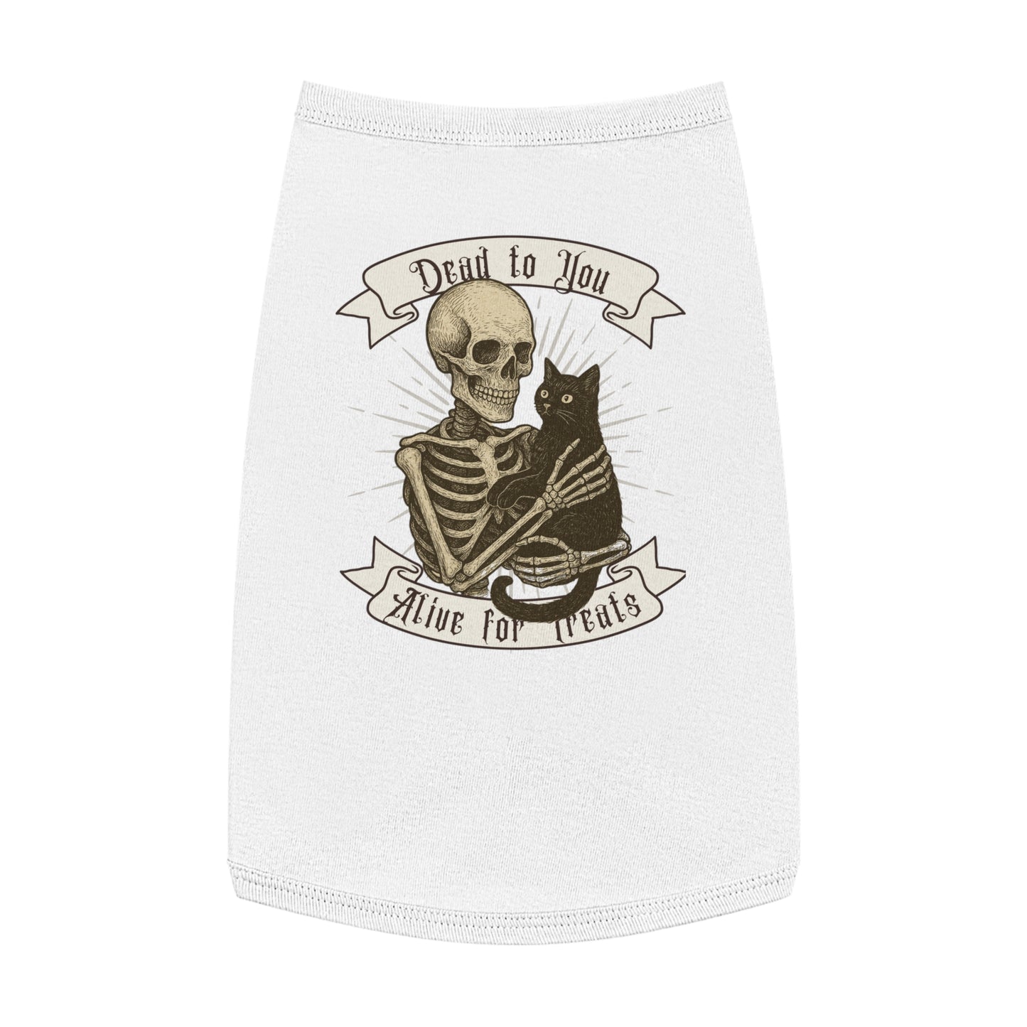 Dead Inside – Tee for the Treat-Obsessed Feline