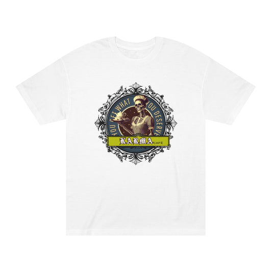 Karma Café – Skeleton Waitress Revenge Tee