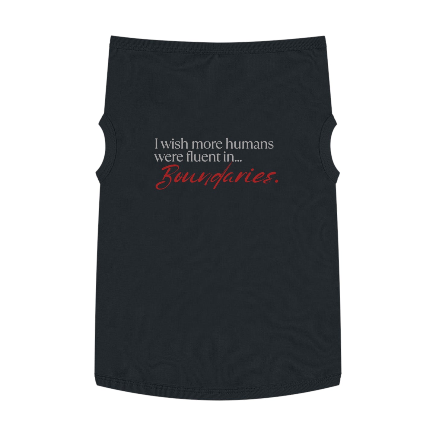 Fluent in Boundaries – Matching Cat Tank for the Independent Icon