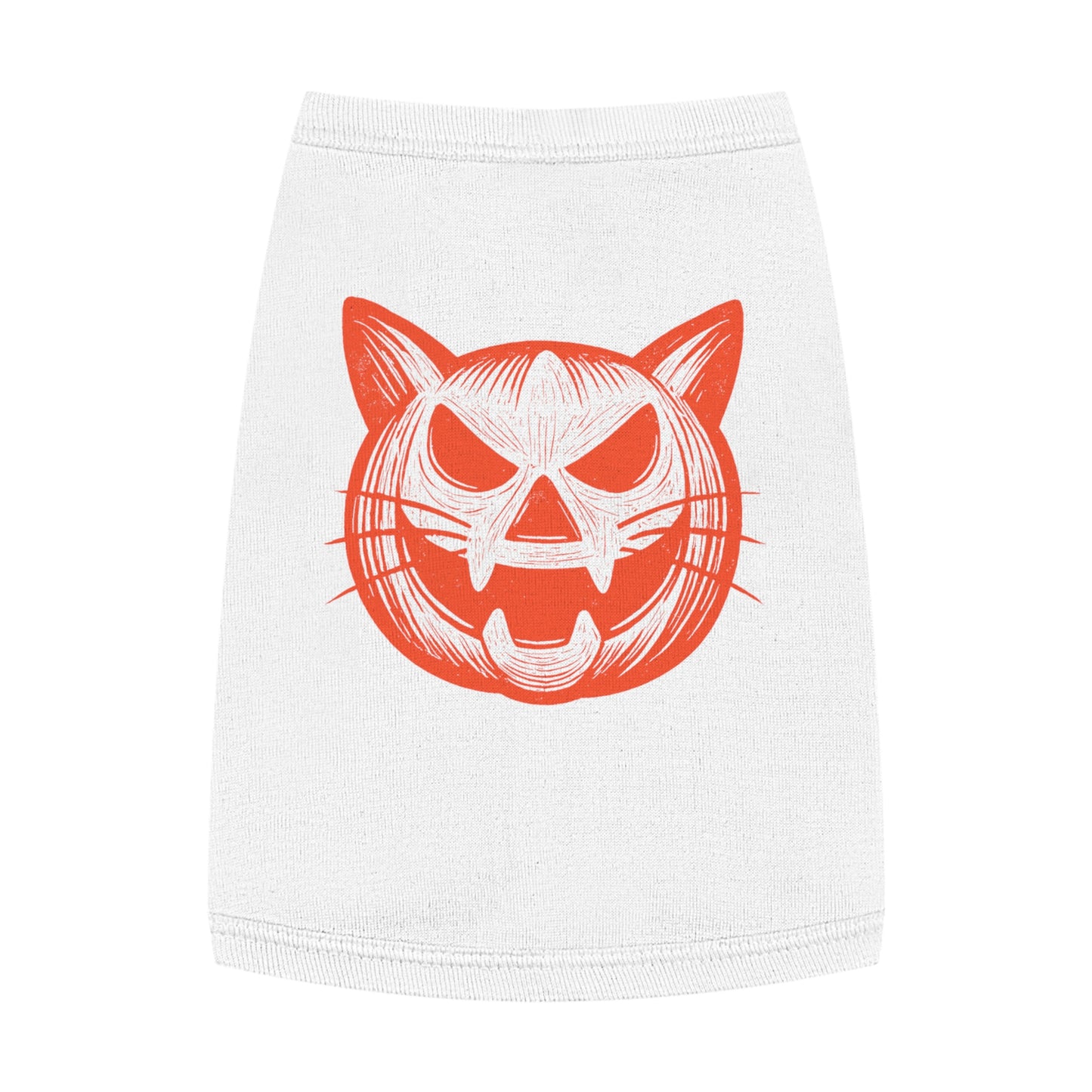 Pumpkin Purrs – Tee for the Feline Jack-o’-Lantern