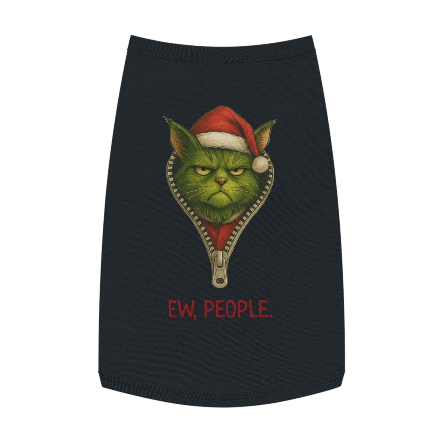 Ew, People – Tee for the Feline Grinch