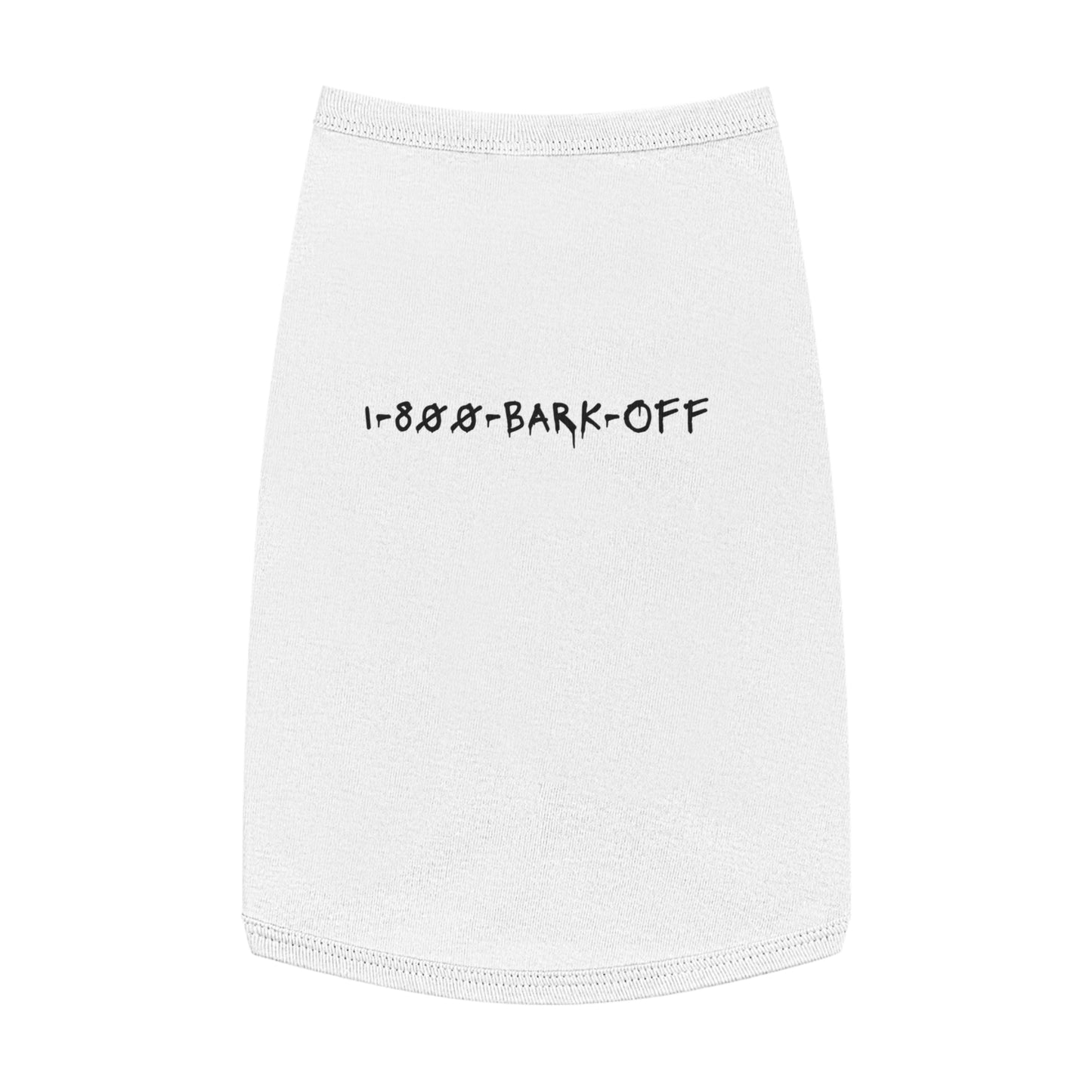 1-800-BARK-OFF – Matching Pet Tank for the Sassy Sidekick