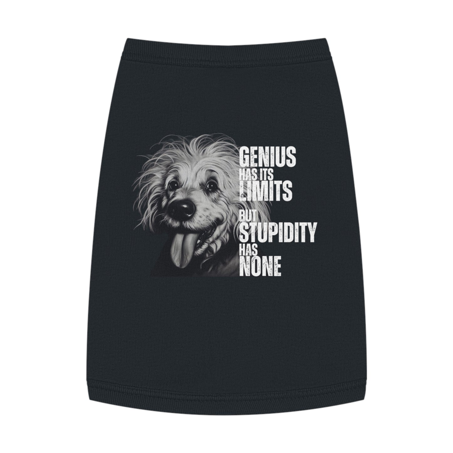 Genius Has Its Limits – Einstein Dog Tee