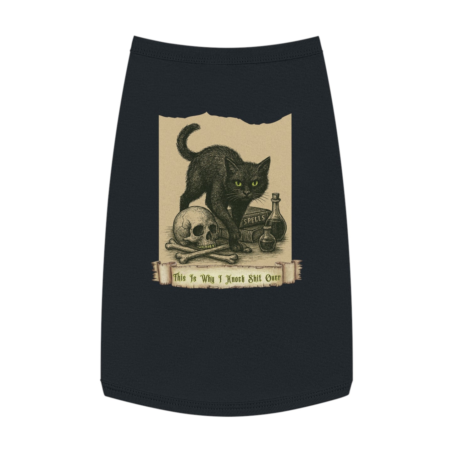 Knock Sh*t Over – Tee for the Chaos Cat