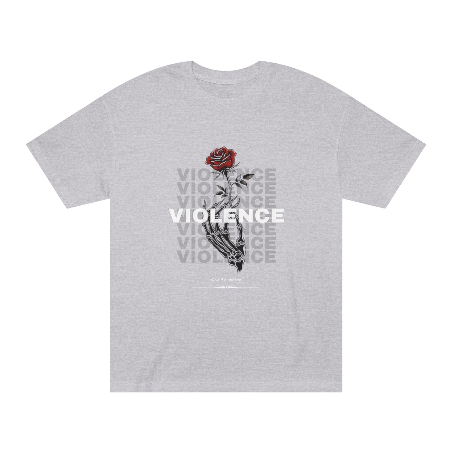 Violence – Skeleton Rose Graphic Tee