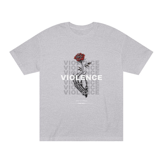Violence – Skeleton Rose Graphic Tee