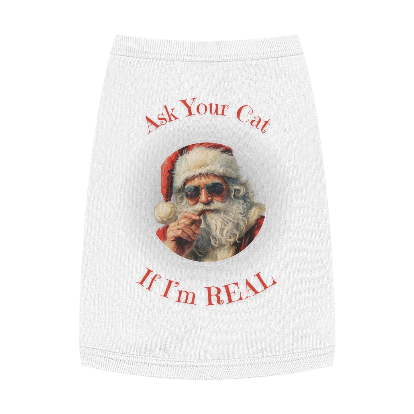 Ask Your Cat If I’m Real – Tee for the Secret-Keeping Feline