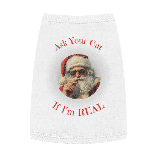 Ask Your Cat If I’m Real – Tee for the Secret-Keeping Feline