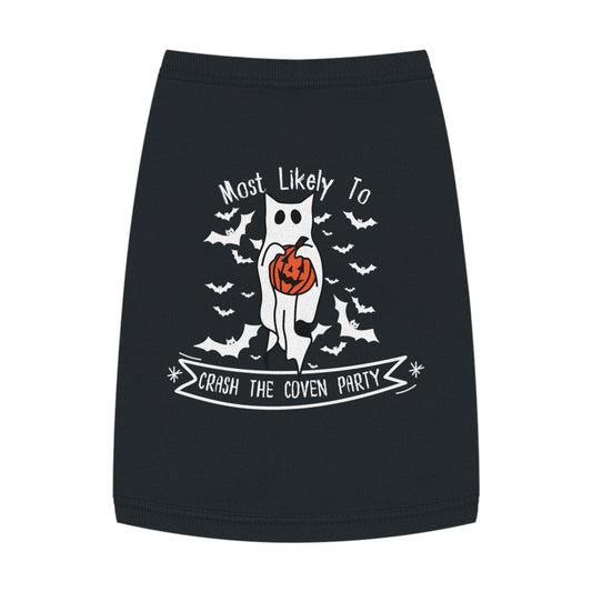 Crash the Coven Party – Tee for the Uninvited Cat (in Black)