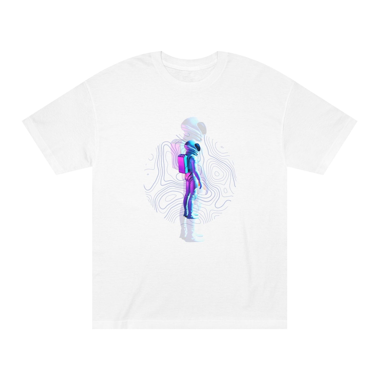Cosmic Drifter – Psychedelic Astronaut Tee for the Space-Tripped Soul