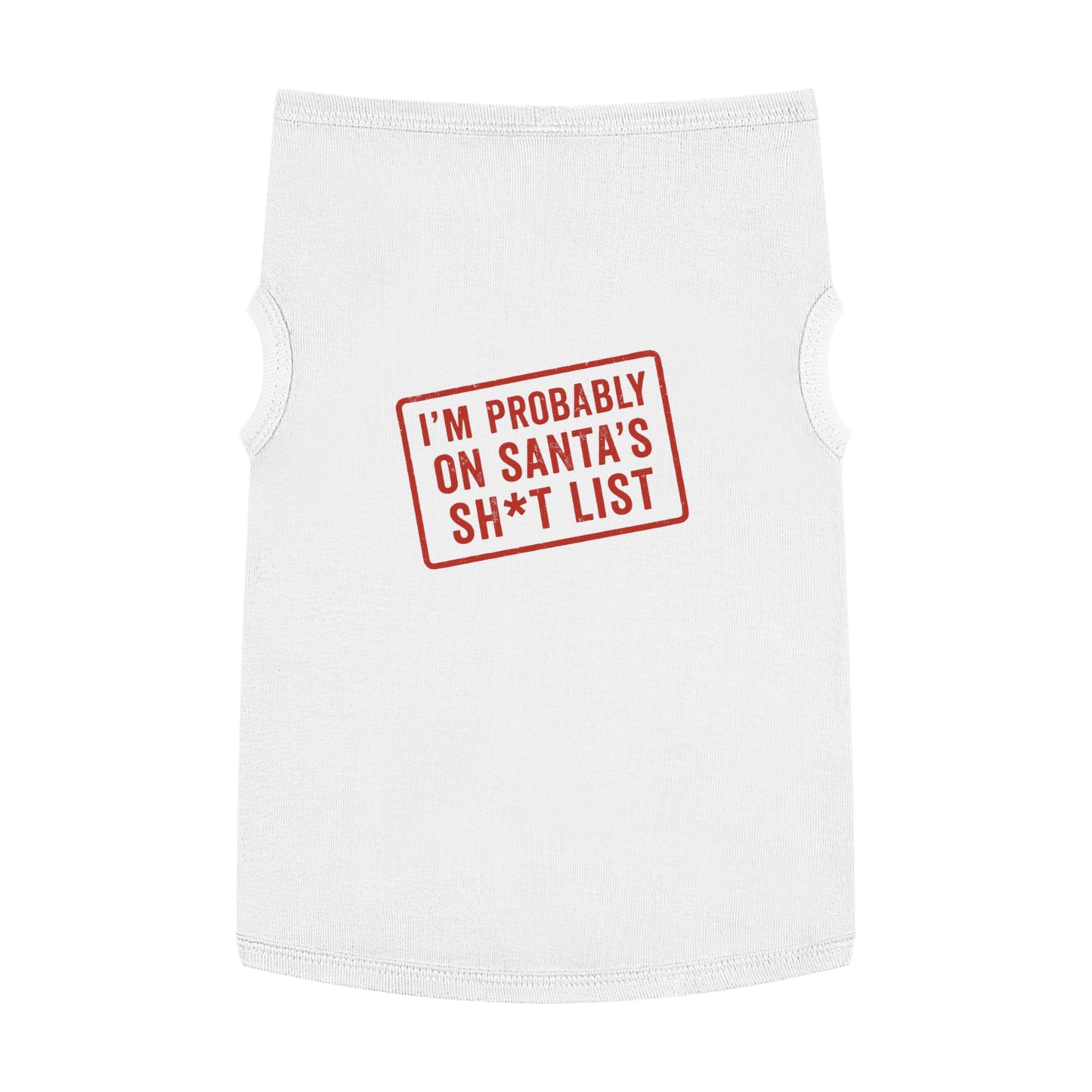 On Santa’s Sh*t List – Tee for the Furry Offender