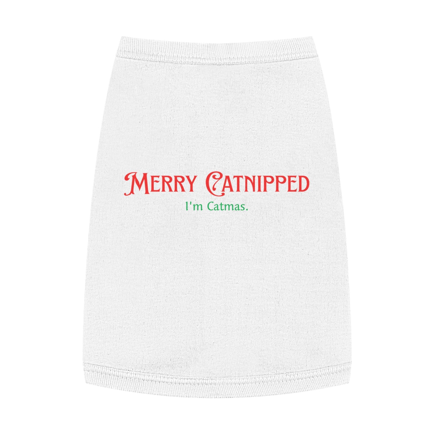 Merry Catnipped – Tee for the Festively Feral Feline