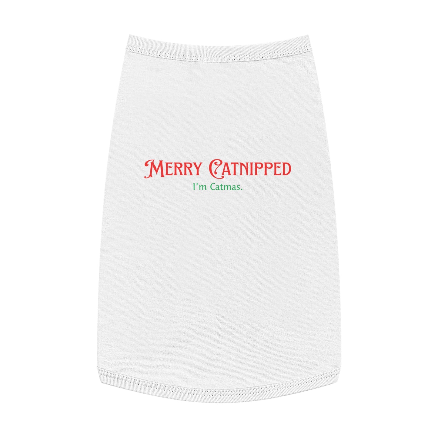 Merry Catnipped – Tee for the Festively Feral Feline