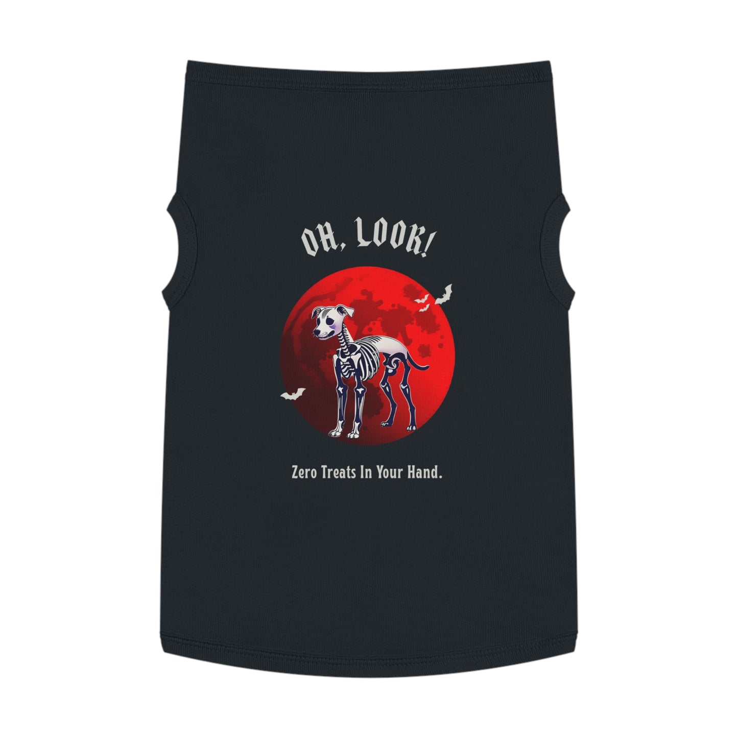 Oh, Look! Zero Treats – Tee for the Snack-Obsessed Pup