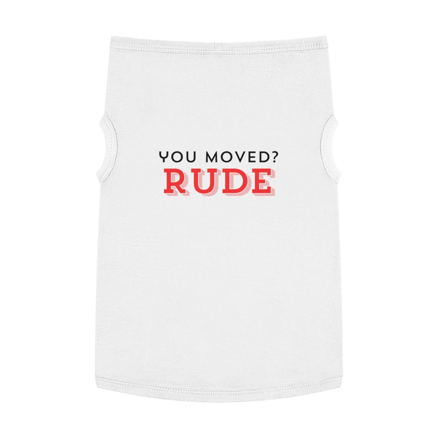 You Moved? Rude. – Matching Cat Tank for the Cozy Tyrant