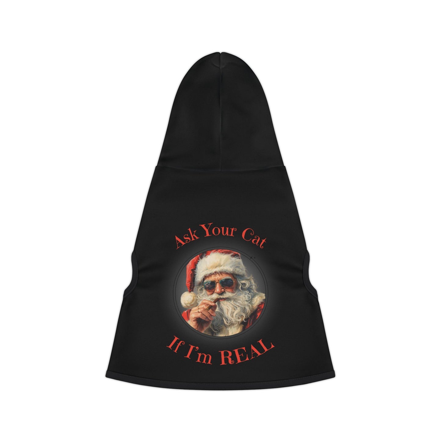 Ask Your Cat If I’m Real – Hoodie for the Feline Gatekeeper