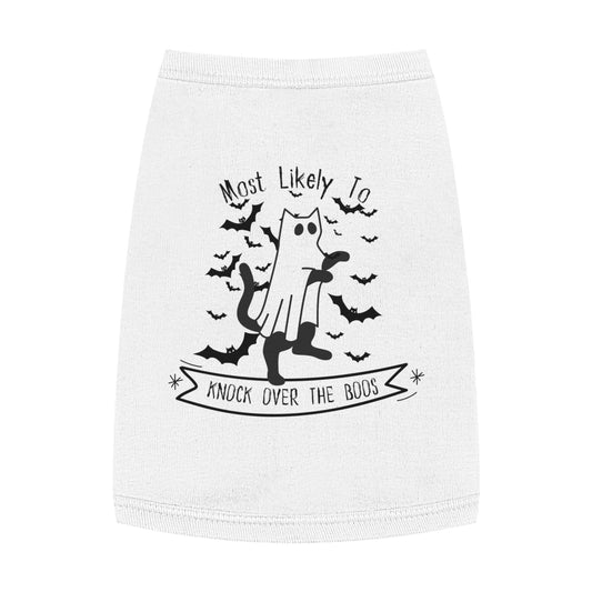Knock Over the Boos – Tee for the Chaos Cat