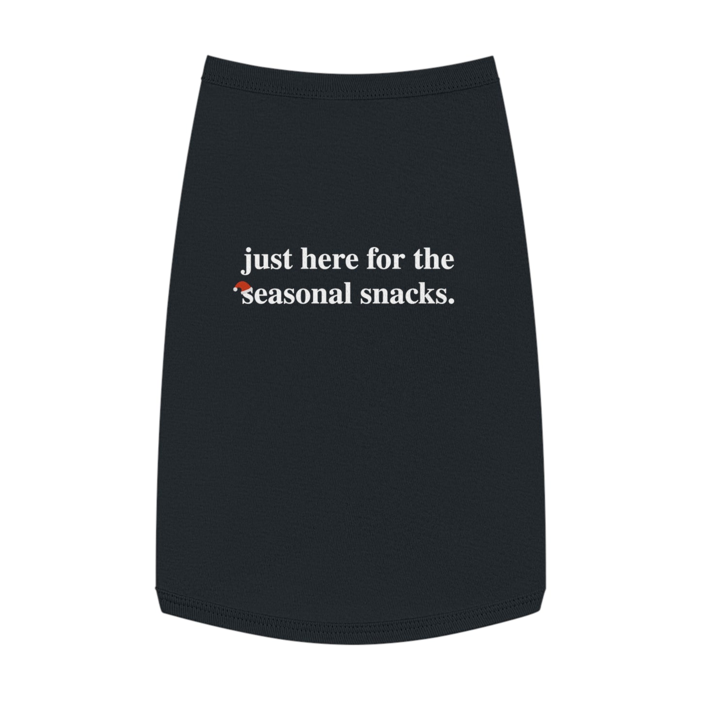 Seasonal Snacks – Tee for the Festive Foodie in Black