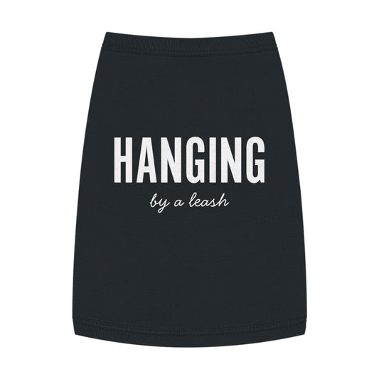 Hanging, By a Leash – Matching Pet Tank for the Slightly Unhinged Sidekick (in Black)