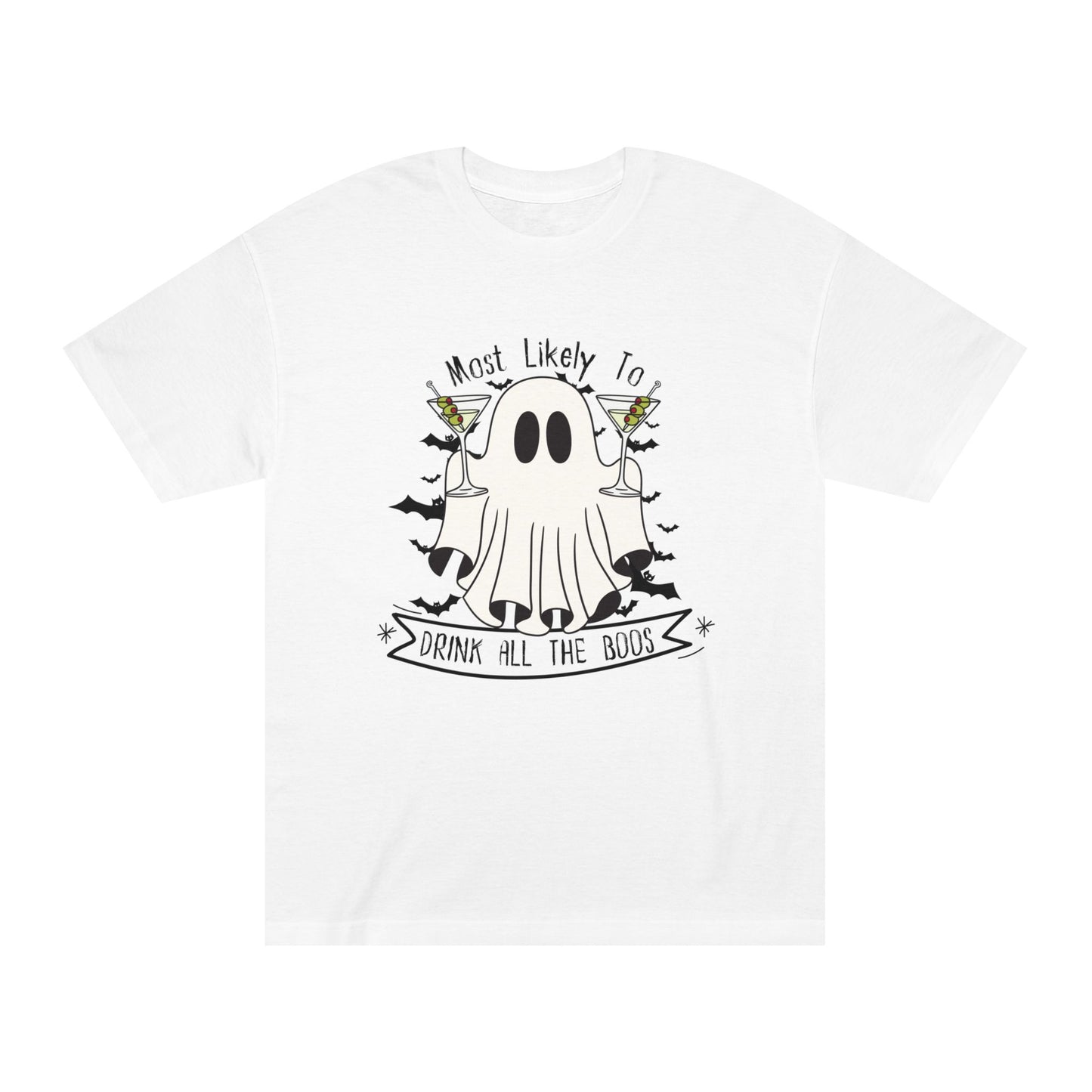 Drink All the Boos – Tee for the Party Ghoul