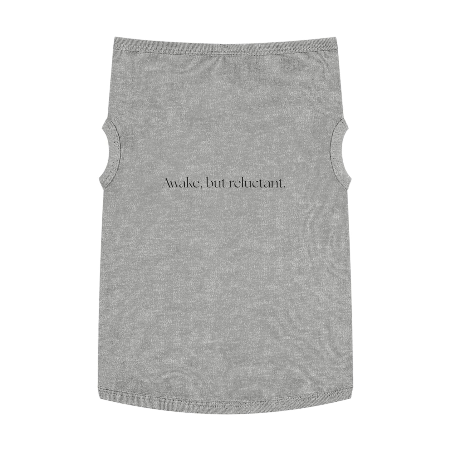 Awake, But Reluctant – Matching Pet Tank for the Barely Motivated