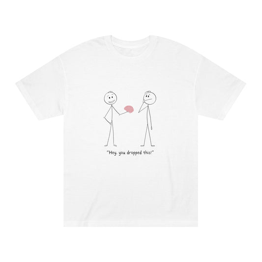 You Dropped This – Stick Figure Brain Tee