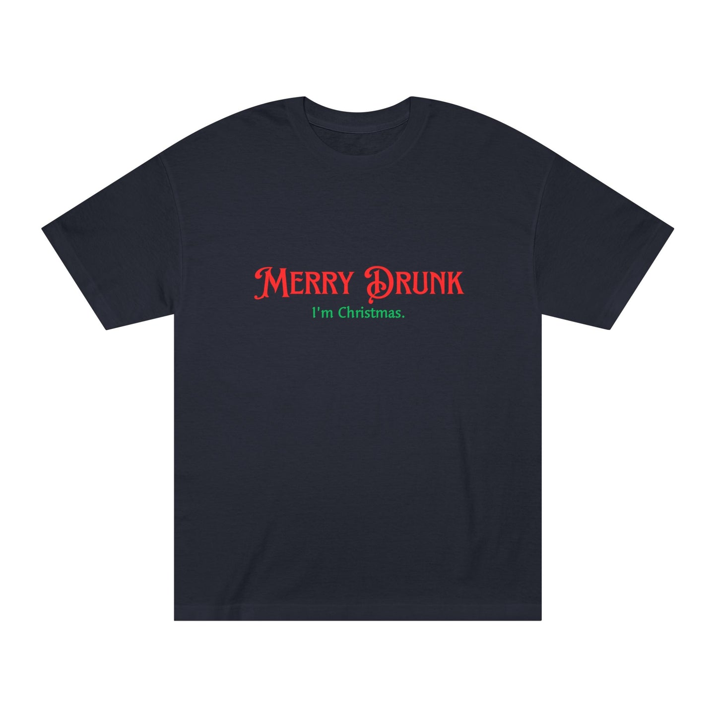 Merry Drunk – Tee for the Holiday Spirit(ual)