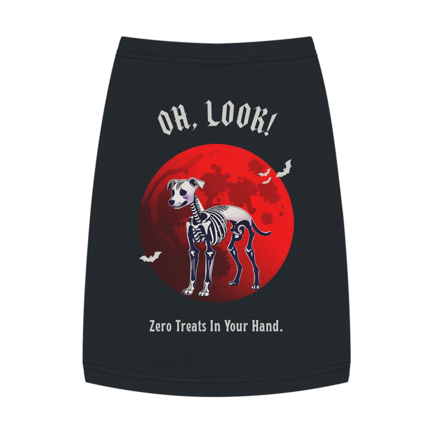 Oh, Look! Zero Treats – Tee for the Snack-Obsessed Pup