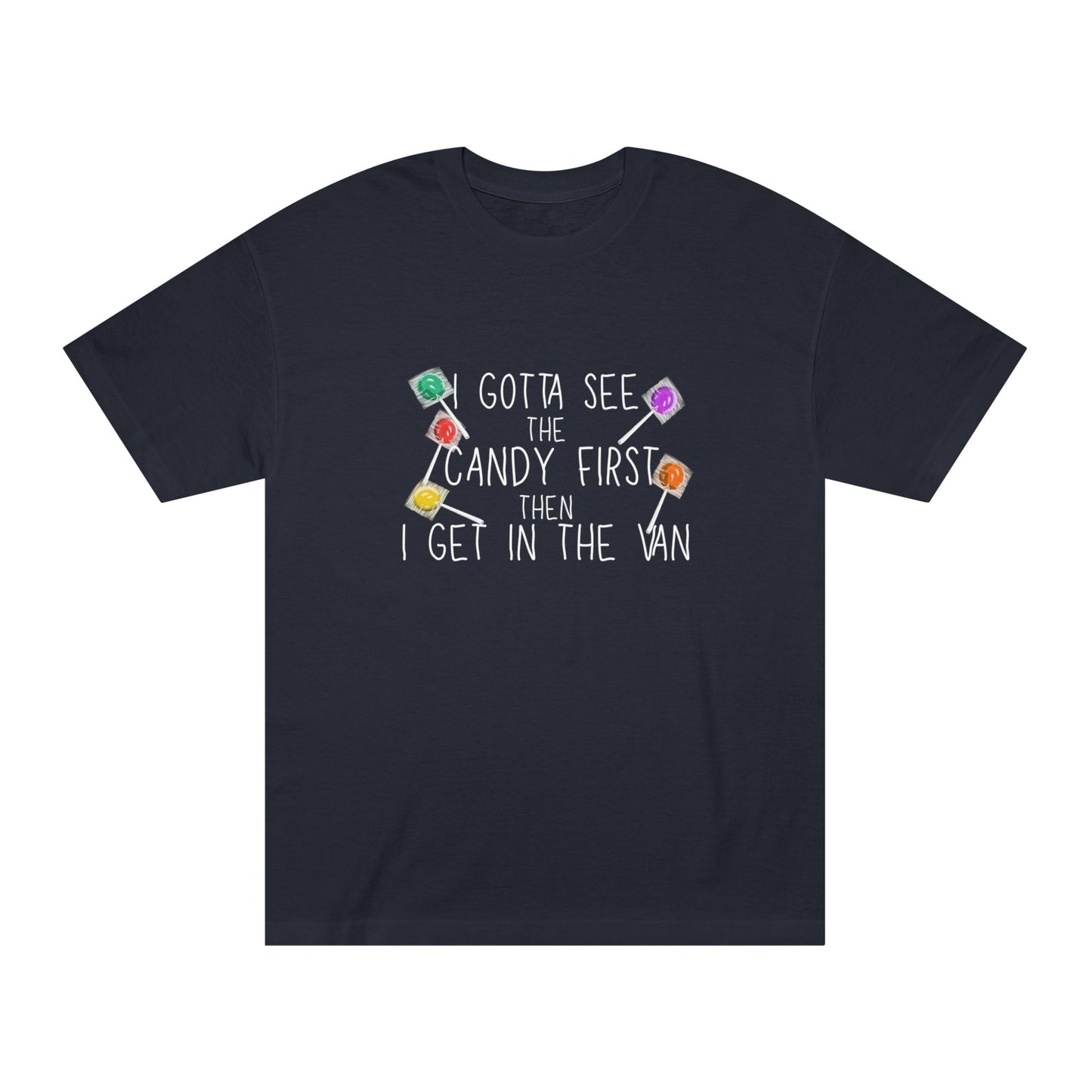 Show Me the Candy – Tee for the Skeptically Sweet