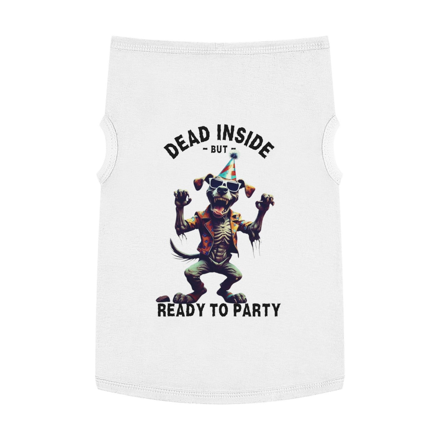 Dead Inside But Ready to Party – Zombie Dog Tank