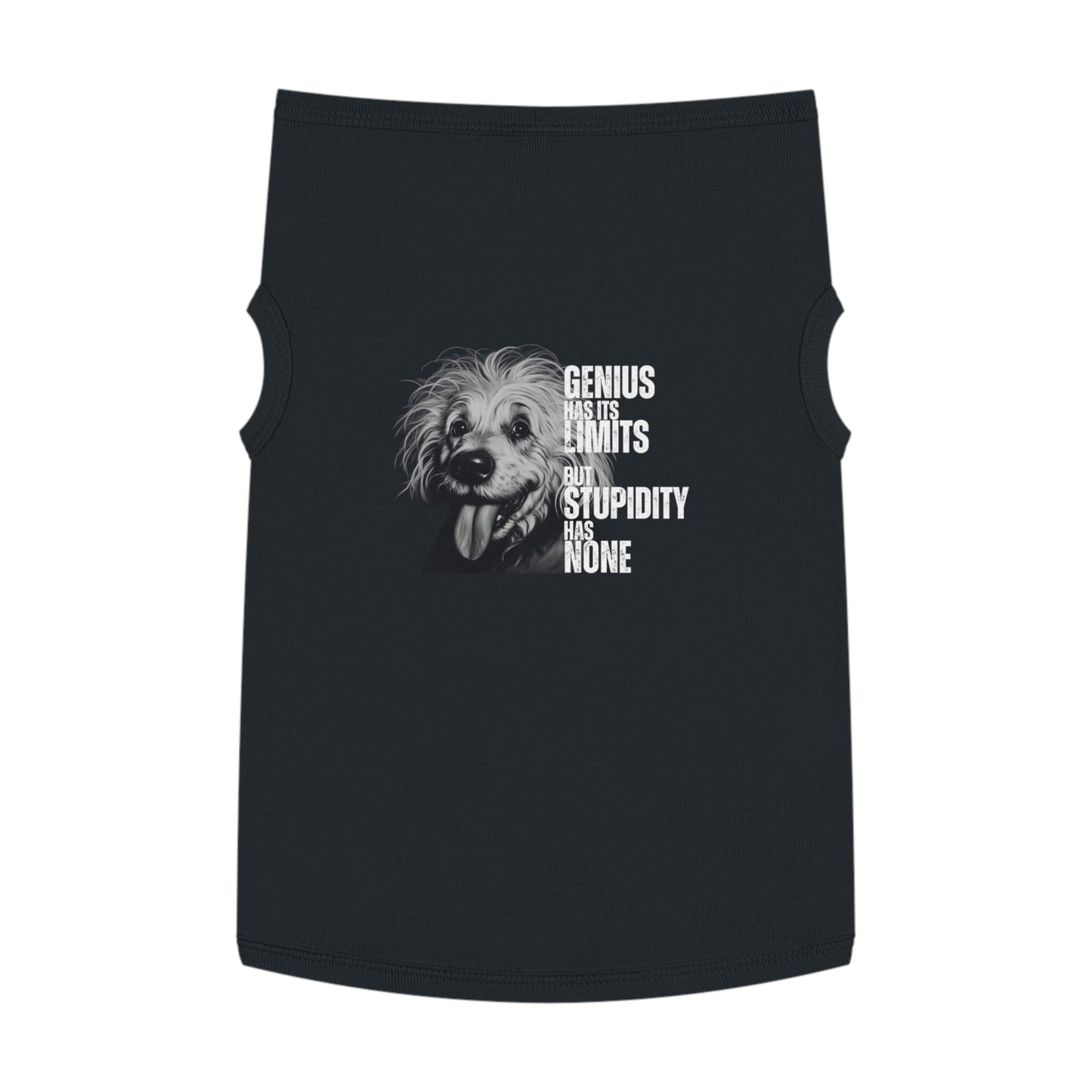 Genius Has Its Limits – Einstein Dog Tee