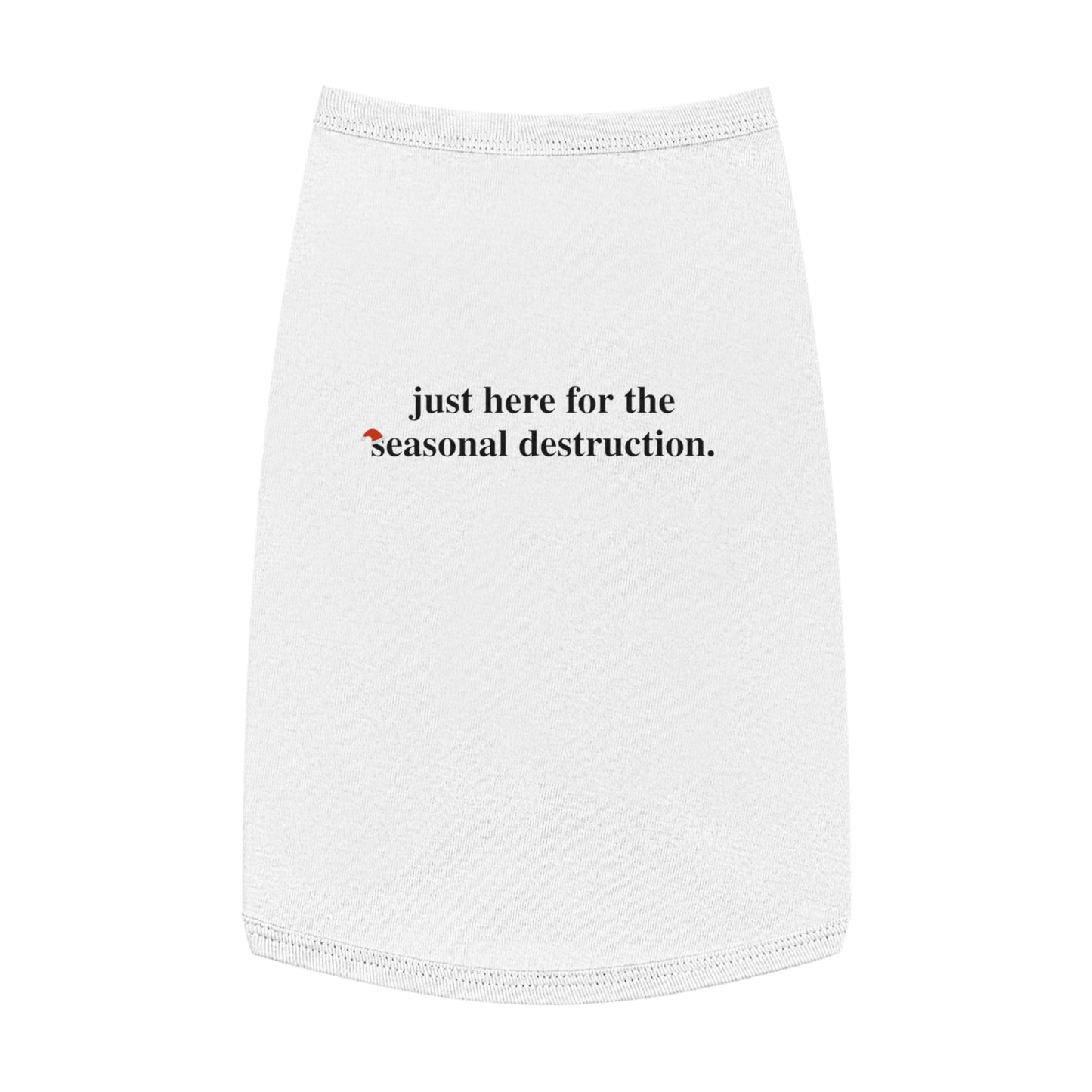 Seasonal Destruction – Tee for the Holiday Menace