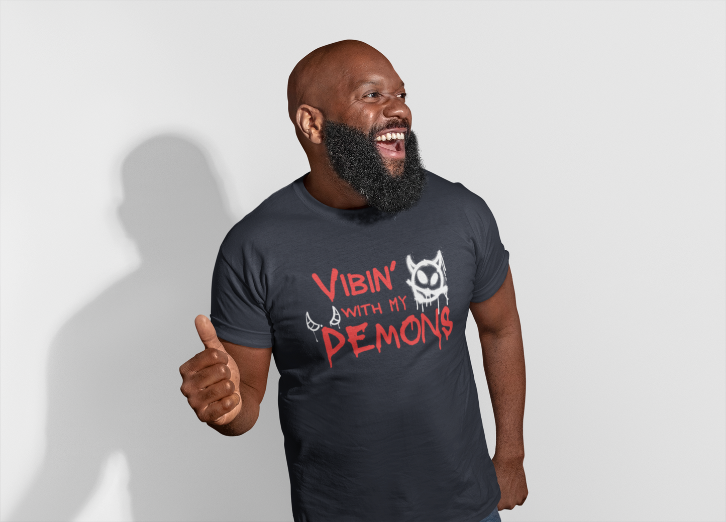 Vibin’ With My Demons – Graffiti Devil Tee