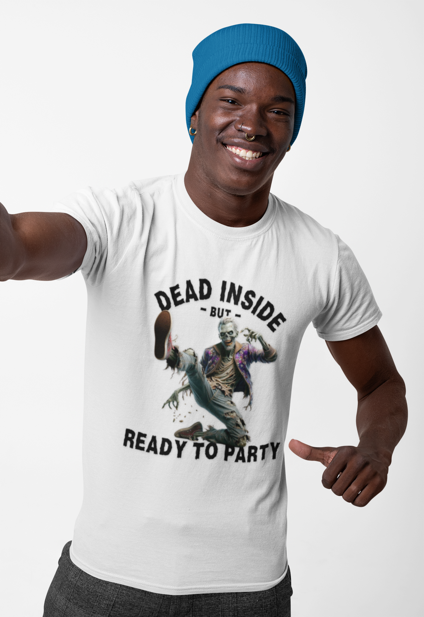 Dead Inside But Ready to Party – Zombie Dance Tee