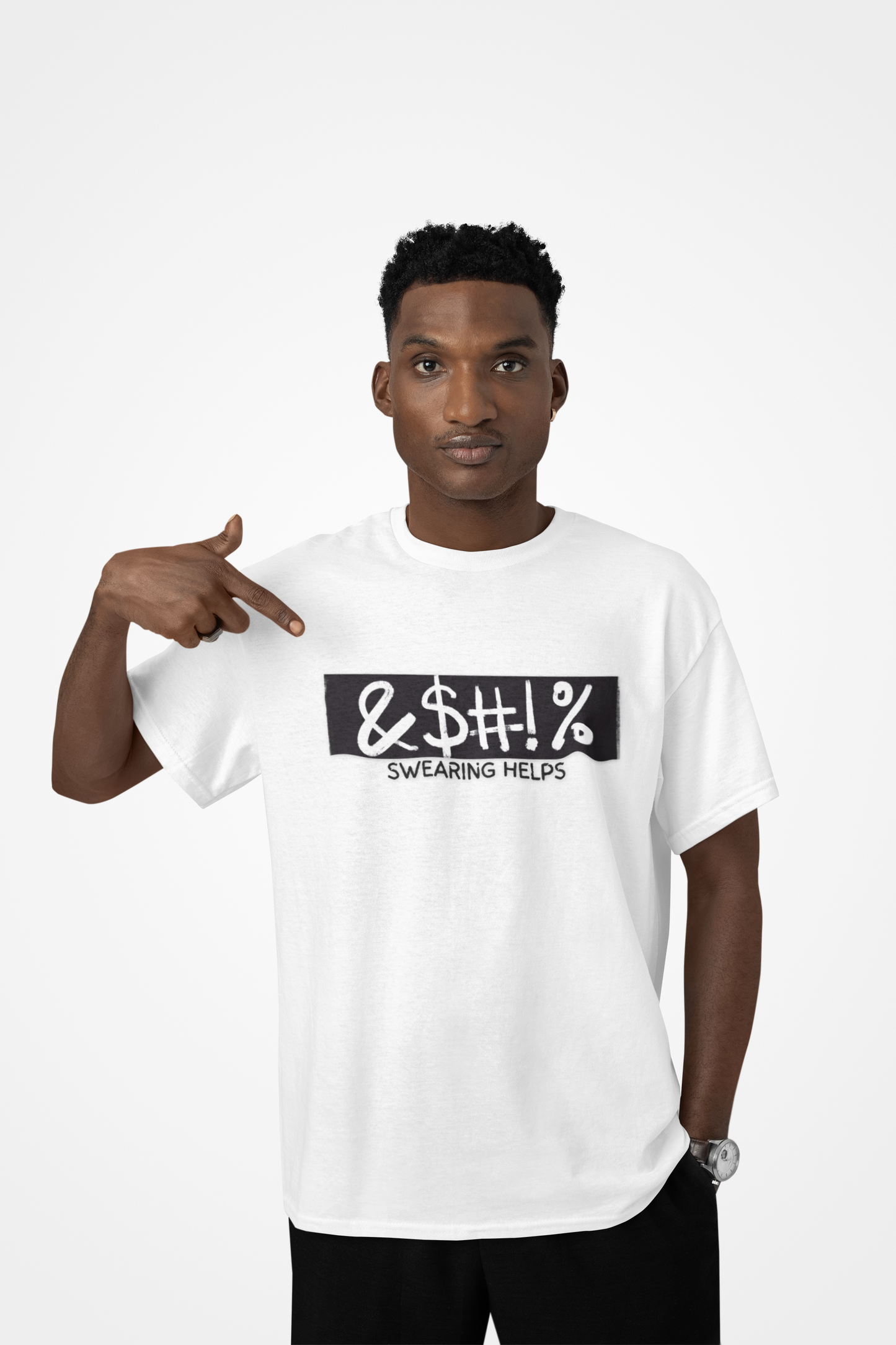 Swearing Helps – Tee for the Verbally Liberated