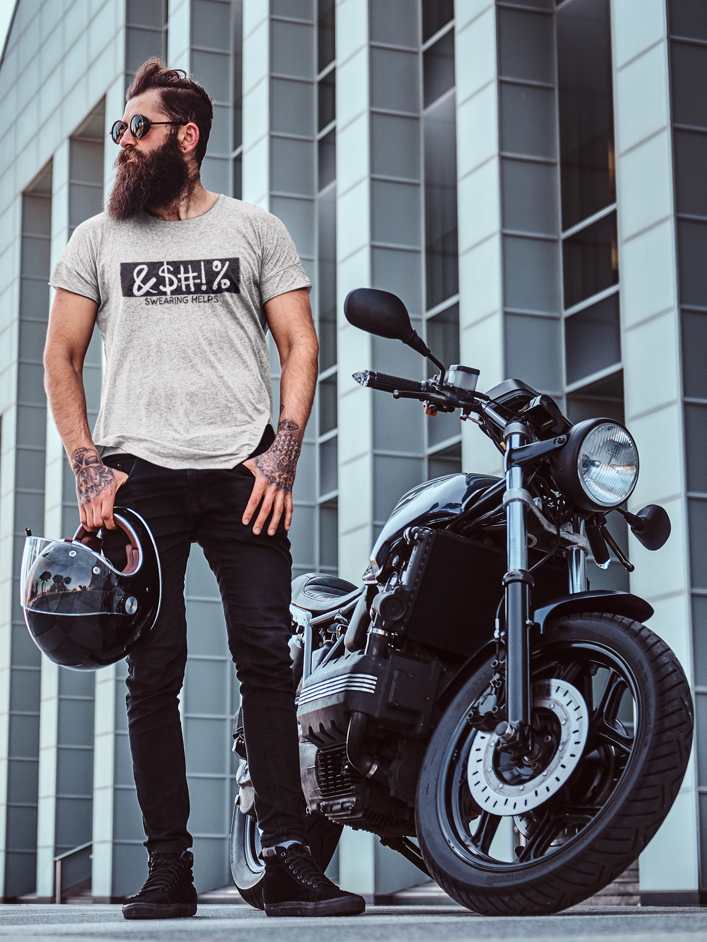 Swearing Helps – Tee for the Verbally Liberated