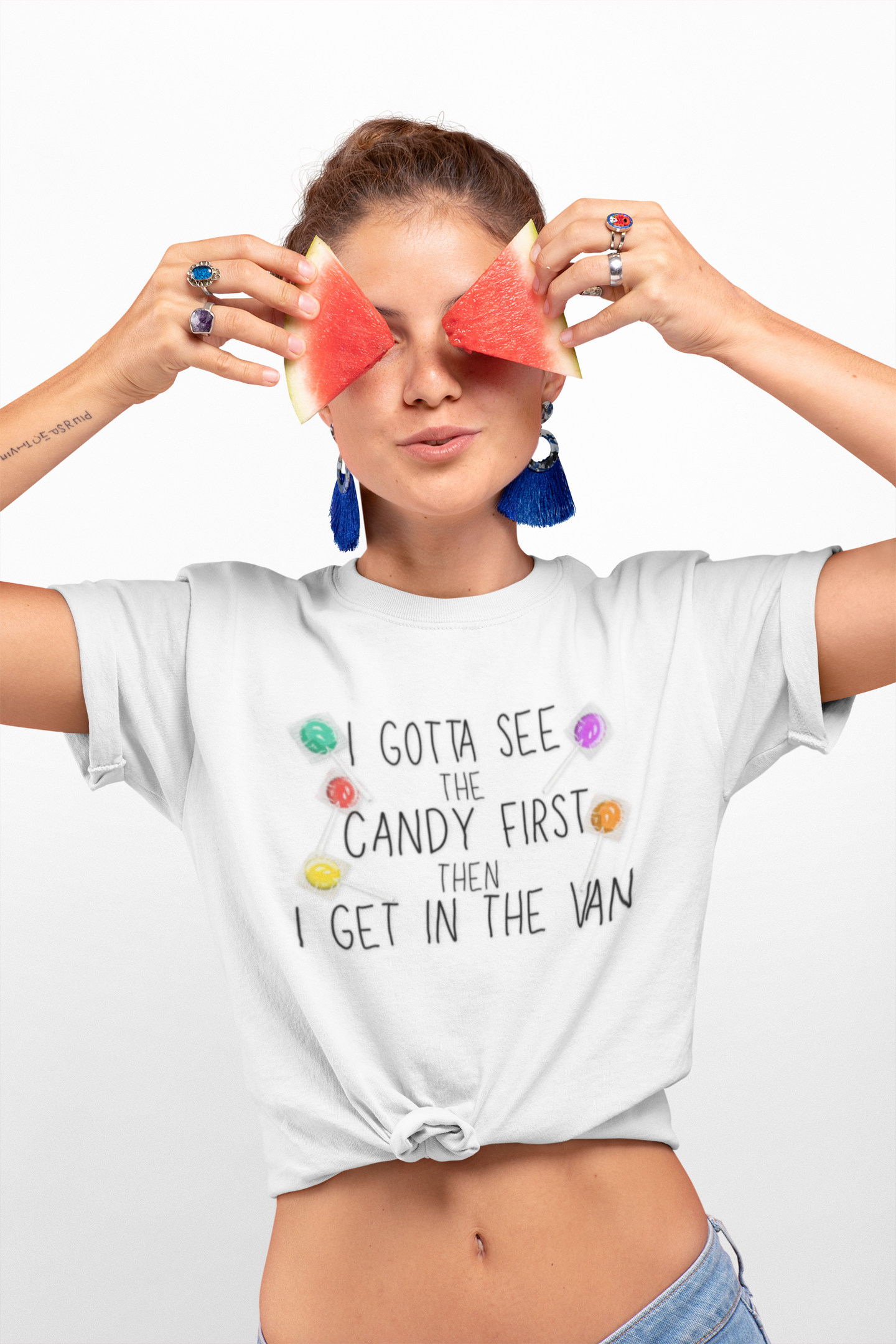 Show Me the Candy – Tee for the Skeptically Sweet