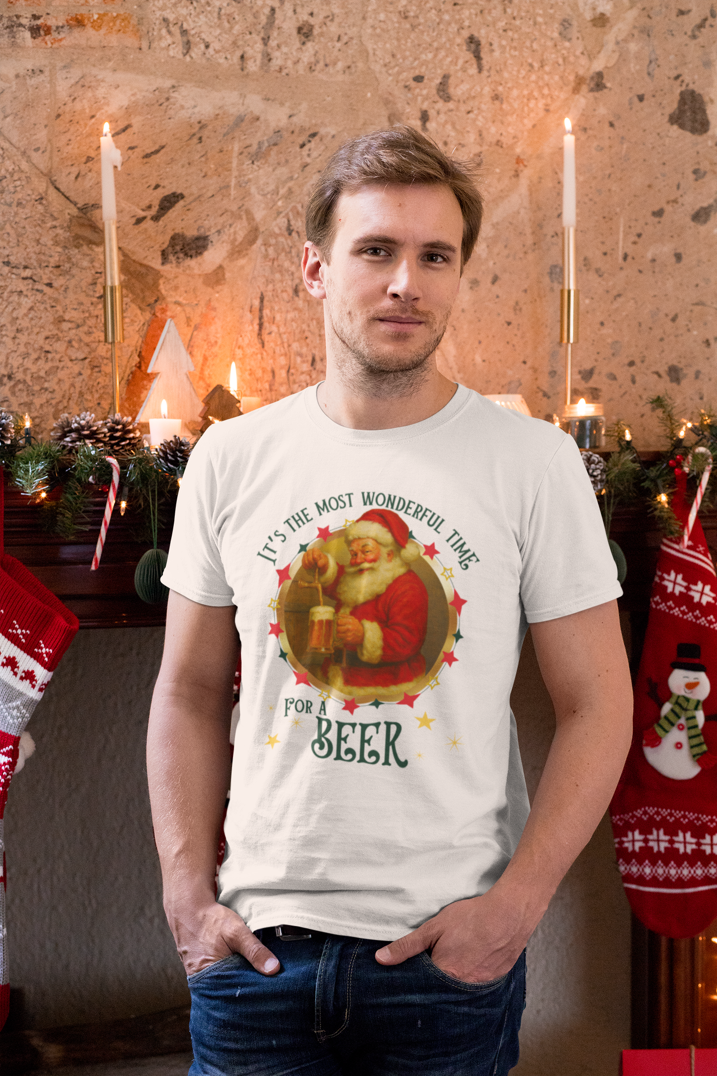 Most Wonderful Time for a Beer – Tee for the Holiday Unwinder